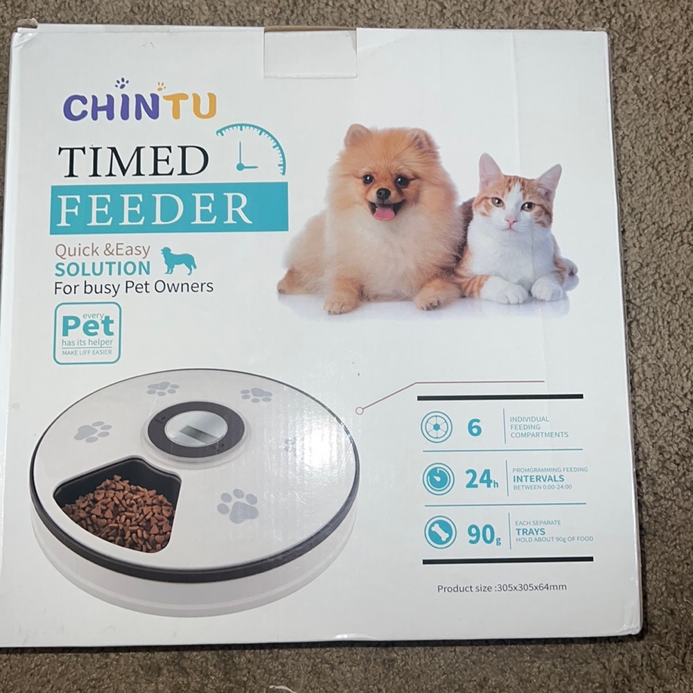 Timed Pet Feeder